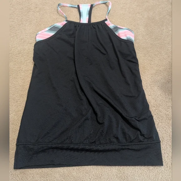 Ivivva Black Racerback Tank Top - Picture 1 of 5